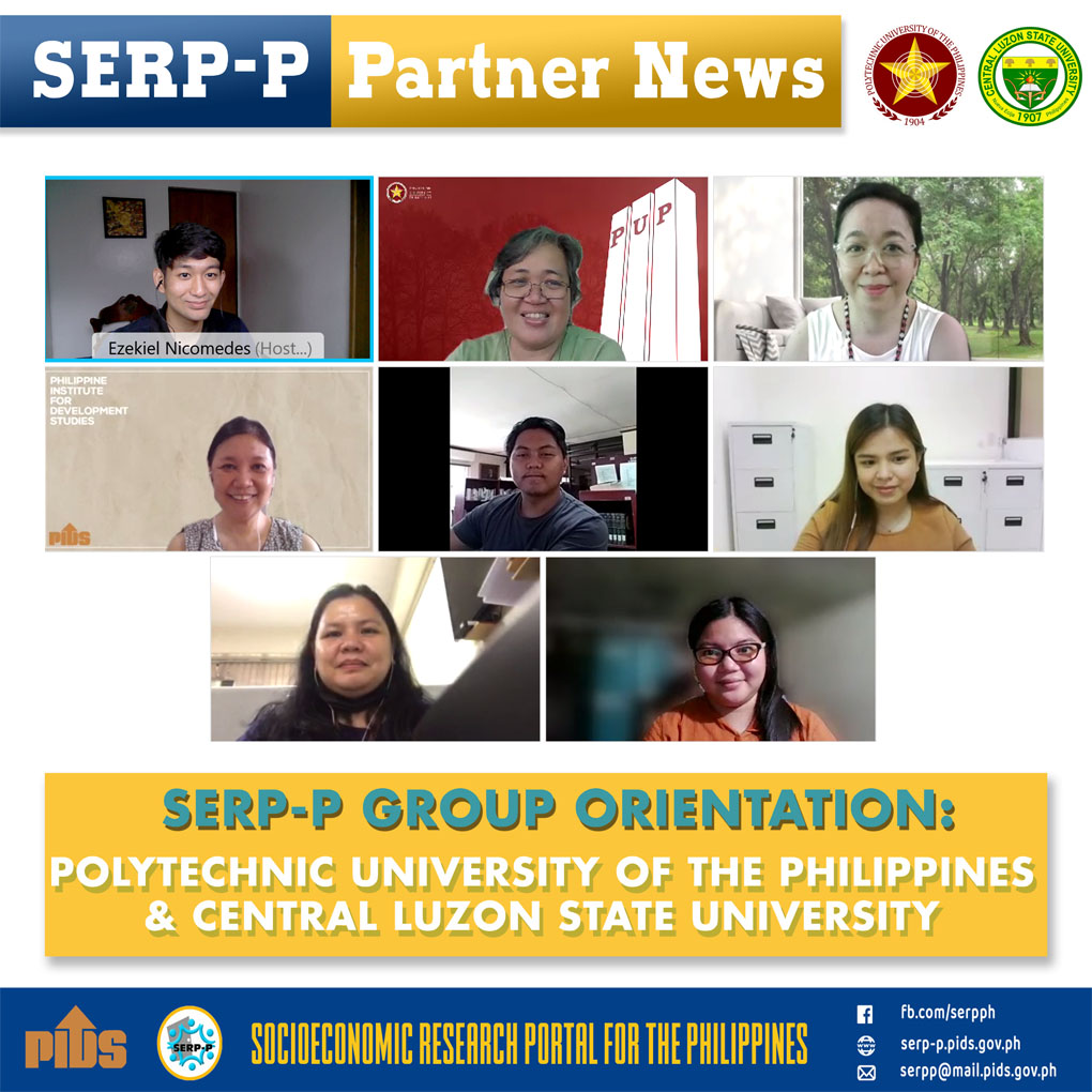 SERP-P Orientation with Polytechnic University of the Philippines (PUP) and Central Luzon State University (CLSU)-serp-p pup clsu.jpg