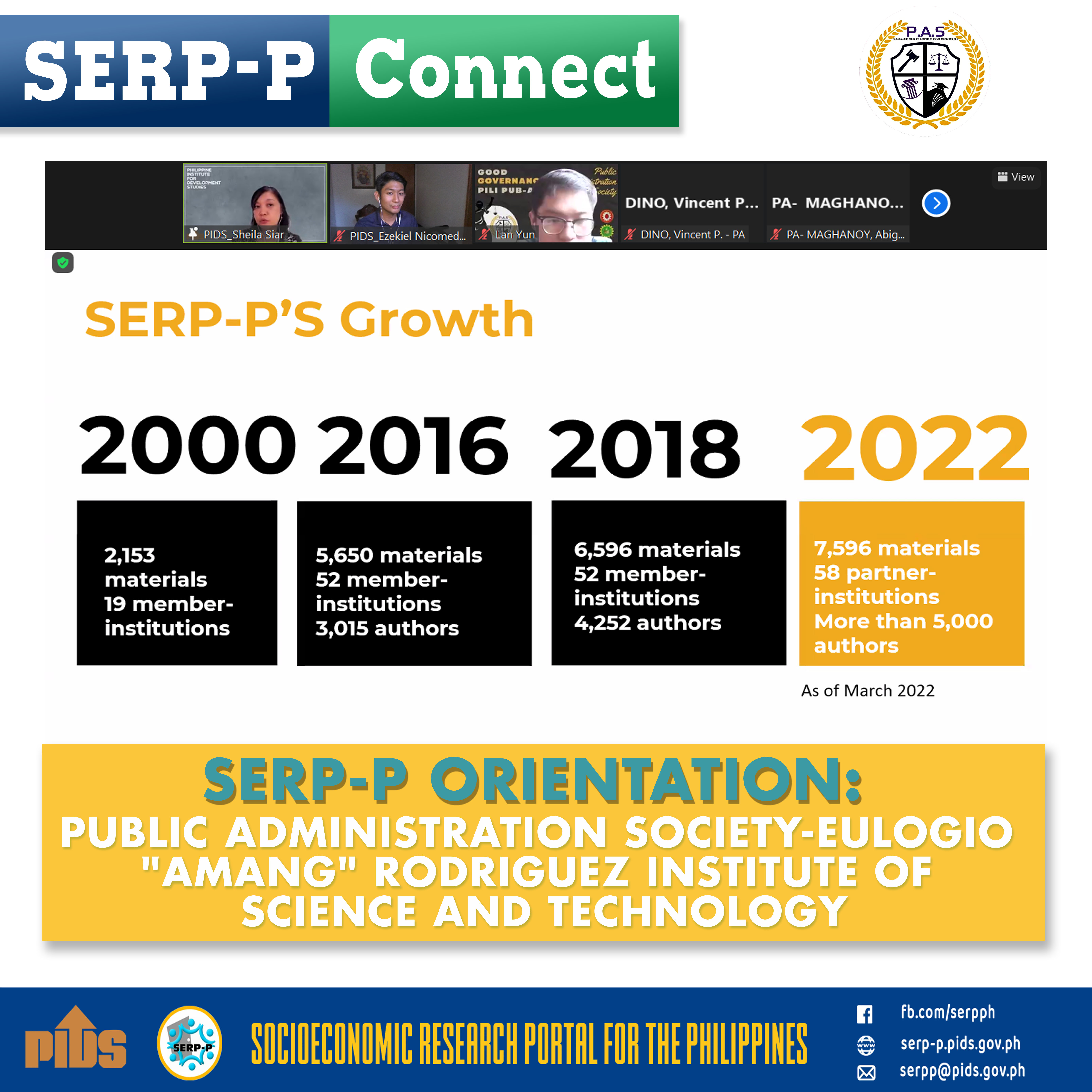SERP-P Orientation: Public Administration Society-05062022_Serp-p_Connect.jpg